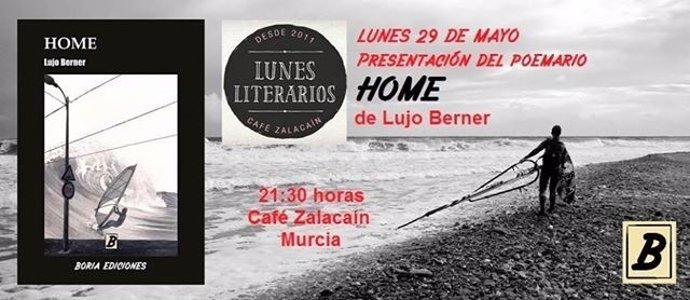 Lujo Berner presenta este lunes en el Zalacaín el poemario 'Home' 