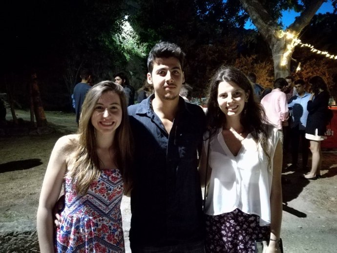 Els premiats, Yago Soria, Catalina Aina Oliver i Magdalena Gil