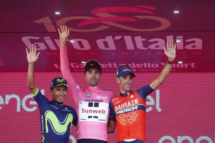 El ciclista del Movistar Team Nairo Quintana