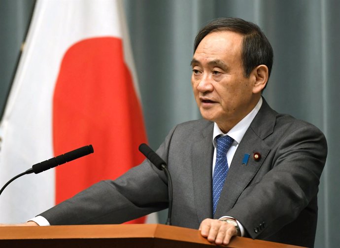 El jefe del gabinete del Gobierno de Japón, Yishidie Suga