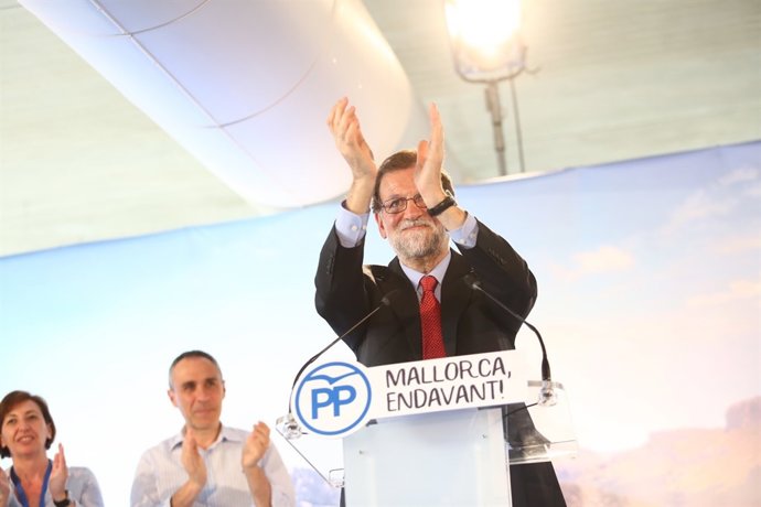 Mariano Rajoy en el XII Congreso del PP en Mallorca