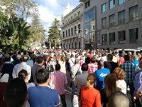 Denuncian ante Catalá que Ceuta "agoniza" por el colapso permanente de su frontera