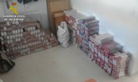 Sucesos.- La Guardia Civil interviene a un vecino de Osuna 3.958 cajetillas de tabaco de contrabando
