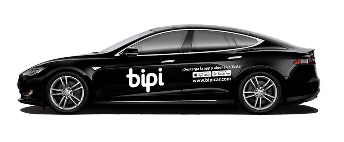 Tesla Model S de bipi