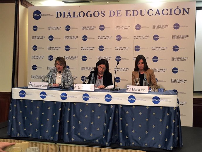 Sandra Moneo (PP) en los Diálogos de la Educación de COFAPA