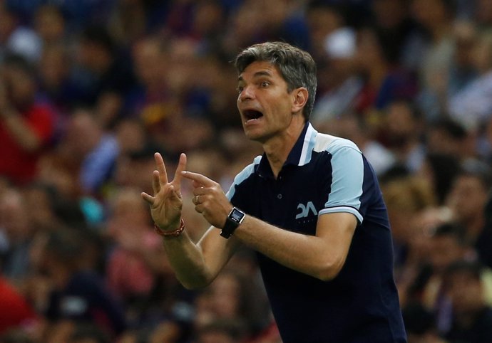 El entrenador del Deportivo Alavés, Mauricio Pellegrino