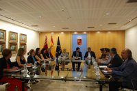 López Miras anuncia a la Mesa de Apoyo al Tercer Sector que este miércoles se aprobará el Reglamento de la RBI