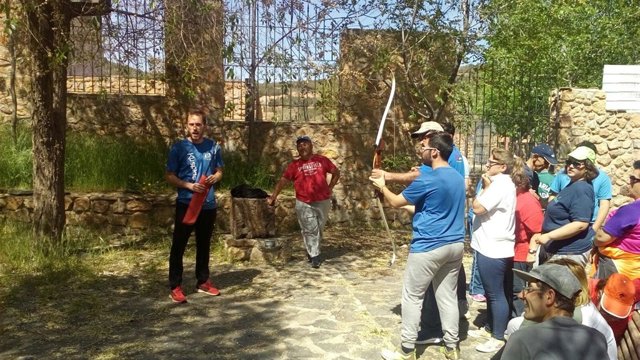 Los participantes en estas actividades han practicado tiro con arco.