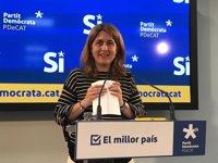 El PDeCAT critica la "aversión" del Gobierno al referéndum y el apoyo de Pedro Sánchez