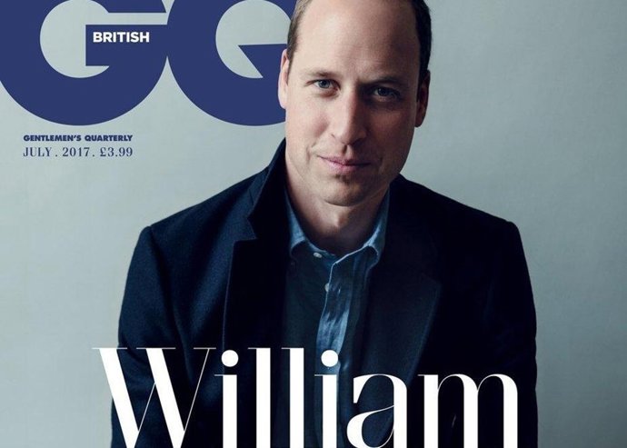 El príncipe Guillermo a corazón abierto en GQ con su familia