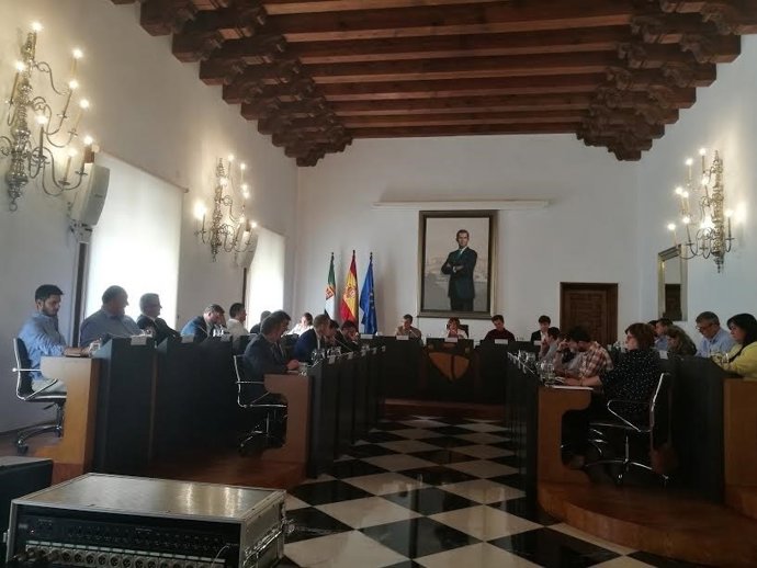 Pleno de la Diputación de Cáceres