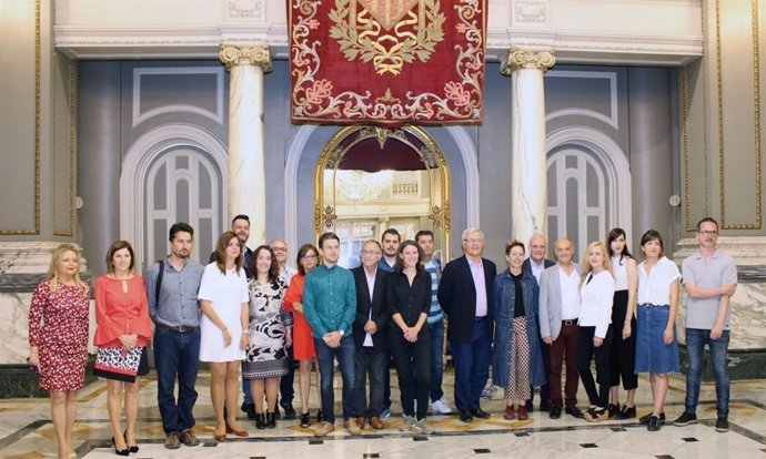 Recepción a los nominados a los Premios Max en València