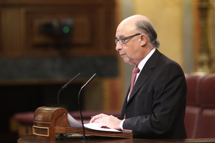 Cristóbal Montoro al Congrés dels Diputats
