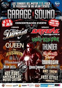 Sorteamos abonos para el Garage Sound Fest, con Extreme, The Darkness, Ugly Kid Joe y Thunder