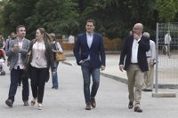 Albert Rivera avisa a Podemos de que la moción de censura dará "alas a los separatistas"