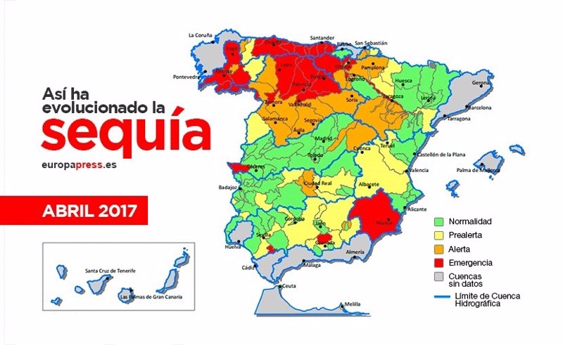 La Sequía Que Afecta España En Ocho Gráficos