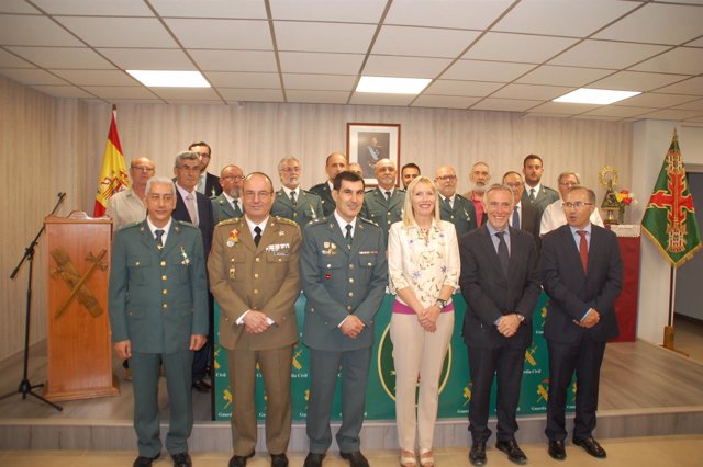 Celebración del 173 aniversario de la Guardia Civil