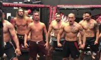 VÍDEO: Jason Momoa baila una espectacular haka junto al luchador de UFC Mark Hunt