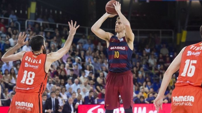Claver en el València Basket - Barcelona