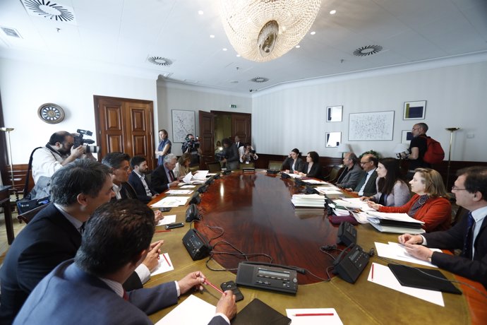 Reunió de la comissió d'investigació del suposat ús partidista d'Interior