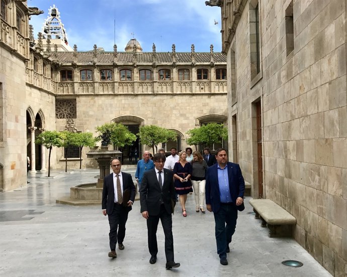 Jordi Turull (PDeCATI pte.C.Puigdemont, vicepte.O.Junqueras