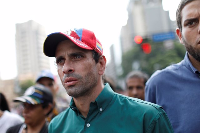 El dirigente opositor venezolano Henrique Capriles