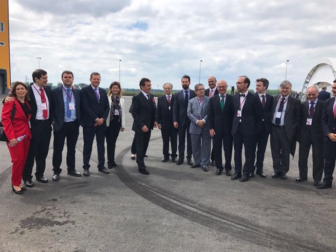 Inauguración de la nueva planta del Grupo Fuertes en Rusia