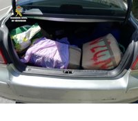 Un detenido con 81 kilos de hachís en un vehículo en la CA-34 en dirección San Roque (Cádiz)