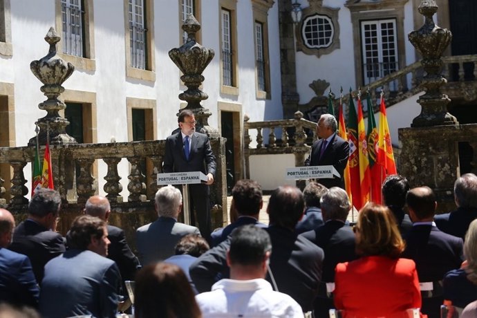 Roda de premsa de Rajoy i del primer ministre de Portugal