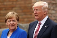 Trump critica las políticas de Merkel en medio de la creciente tensión entre ambos