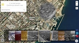Amplien amb fotos històriques l'app sobre l'evolució del territori català