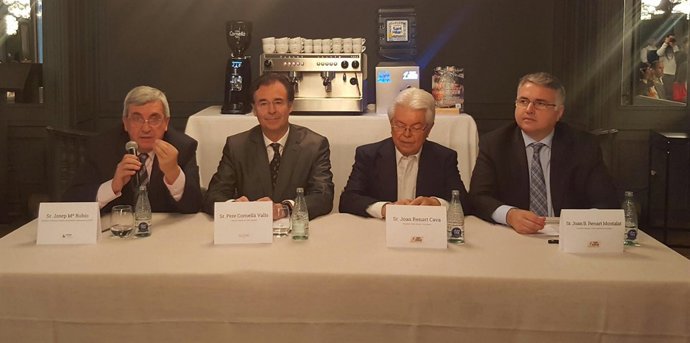 José María Rubio, Pere Cornellà, Joan Renart i Joan B.Renart