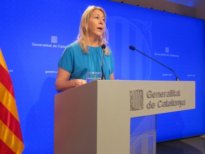 La portaveu del Govern, N.Munté