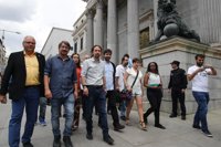 Pablo Iglesias defiende un referéndum pactado en Cataluña frente a medidas unilaterales