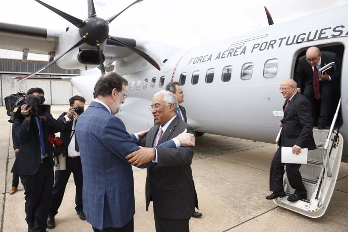 Rajoy y Antonio Costa en la cumbre España- Portugal