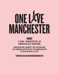 Coldplay, Justin Bieber y Katy Perry se unen al concierto benéfico de Ariana Grande por el atentado de Manchester