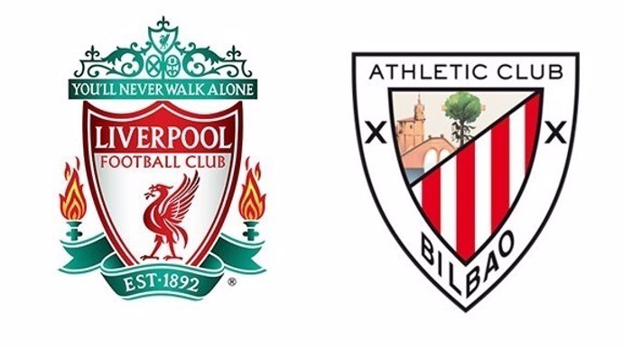 Escudos de Liverpool y Athletic
