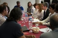 Clavijo dice que "no" tiene "ninguna" llamada del PP para negociar en las próximas horas su entrada en Gobierno canario