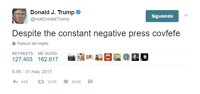 'Covfefe', el tuit viral de Donald Trump al que todo el mundo busca una explicación