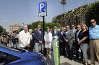 La Glorieta, nuevo punto de recarga para vehículos eléctricos público y gratuito