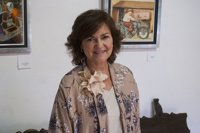 La exministra Carmen Calvo dice que el TC no es la vía "más idónea" para frenar el secesionismo catalán