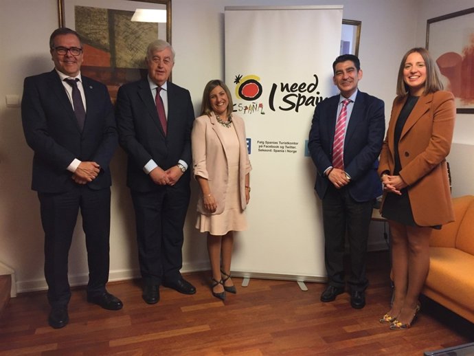 Encuentro entre Diputación y la oficina de Turespaña en Oslo