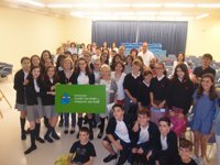 El video musical 'No fumar: mejor no empieces', de 2º A de ESO de Agustinas, gana el concurso 'Clases sin humo'