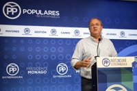 Monago dice que con Vara en las cumbres hispano-lusas "no se hizo prácticamente nada" del AVE