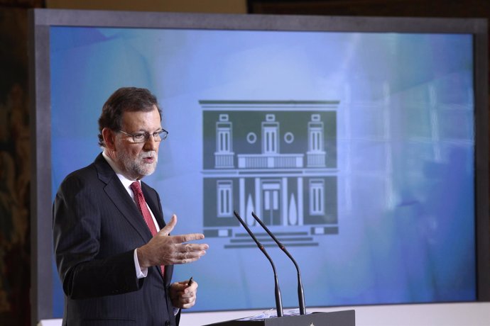 Rajoy comparece en la Moncloa