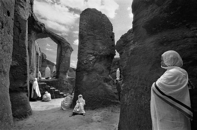 Fotografía de la serie 'Lalibela: Cerca del cielo', de Cristina García Rodero