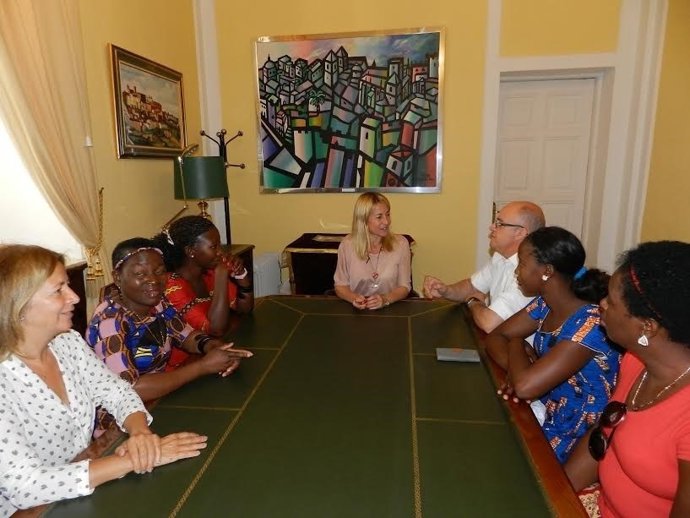 Mujeres de Mozambique que están en Cáceres