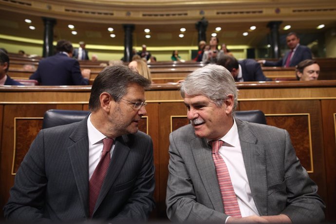 Los ministros Rafael Catalá y Alfonso Dastis