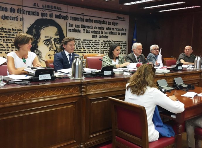 José Ramón Lete en el Senado