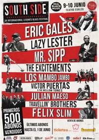 Sorteamos abonos para el Festival de Blues South Side de Leganés